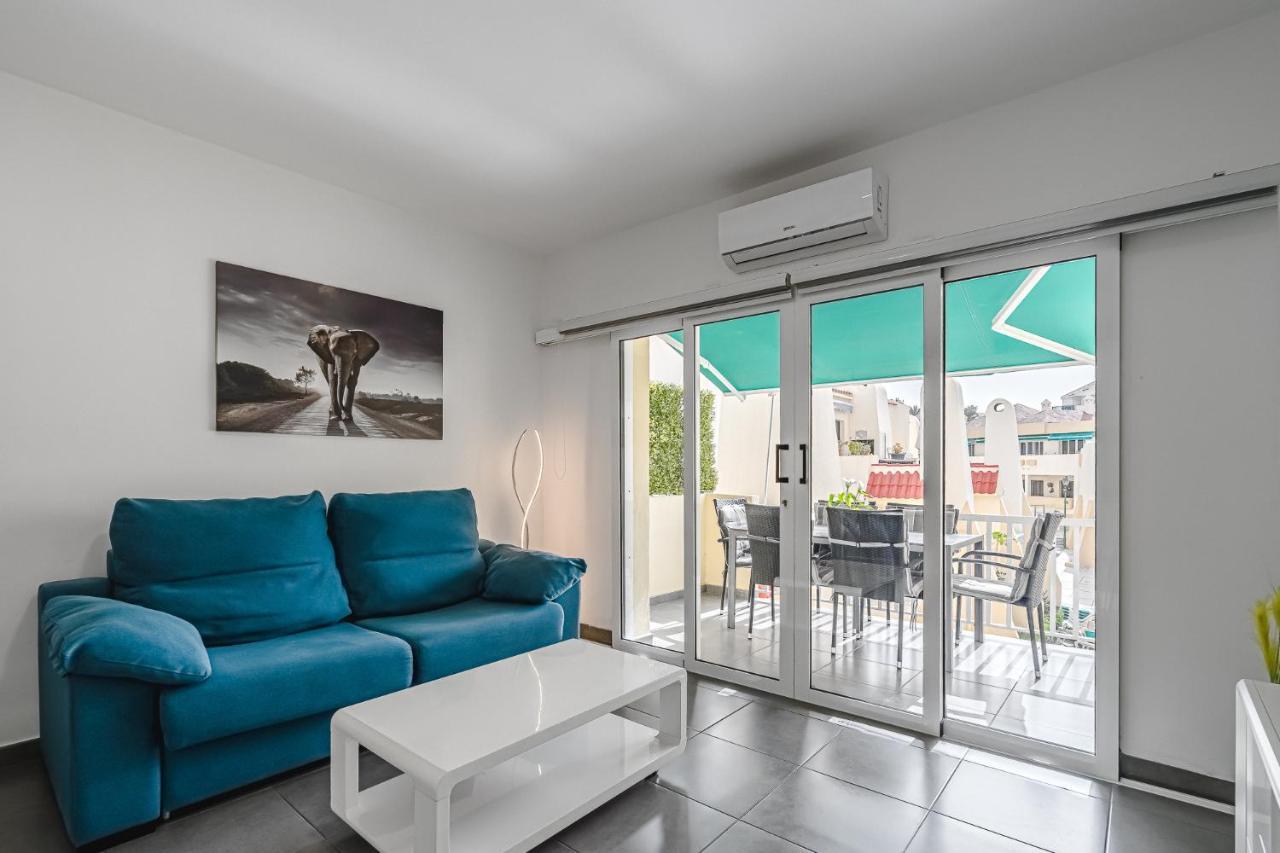 Aircon River Style Pool Best Beach In 200M Mareverde Costa Adeje (Tenerife) Exterior foto