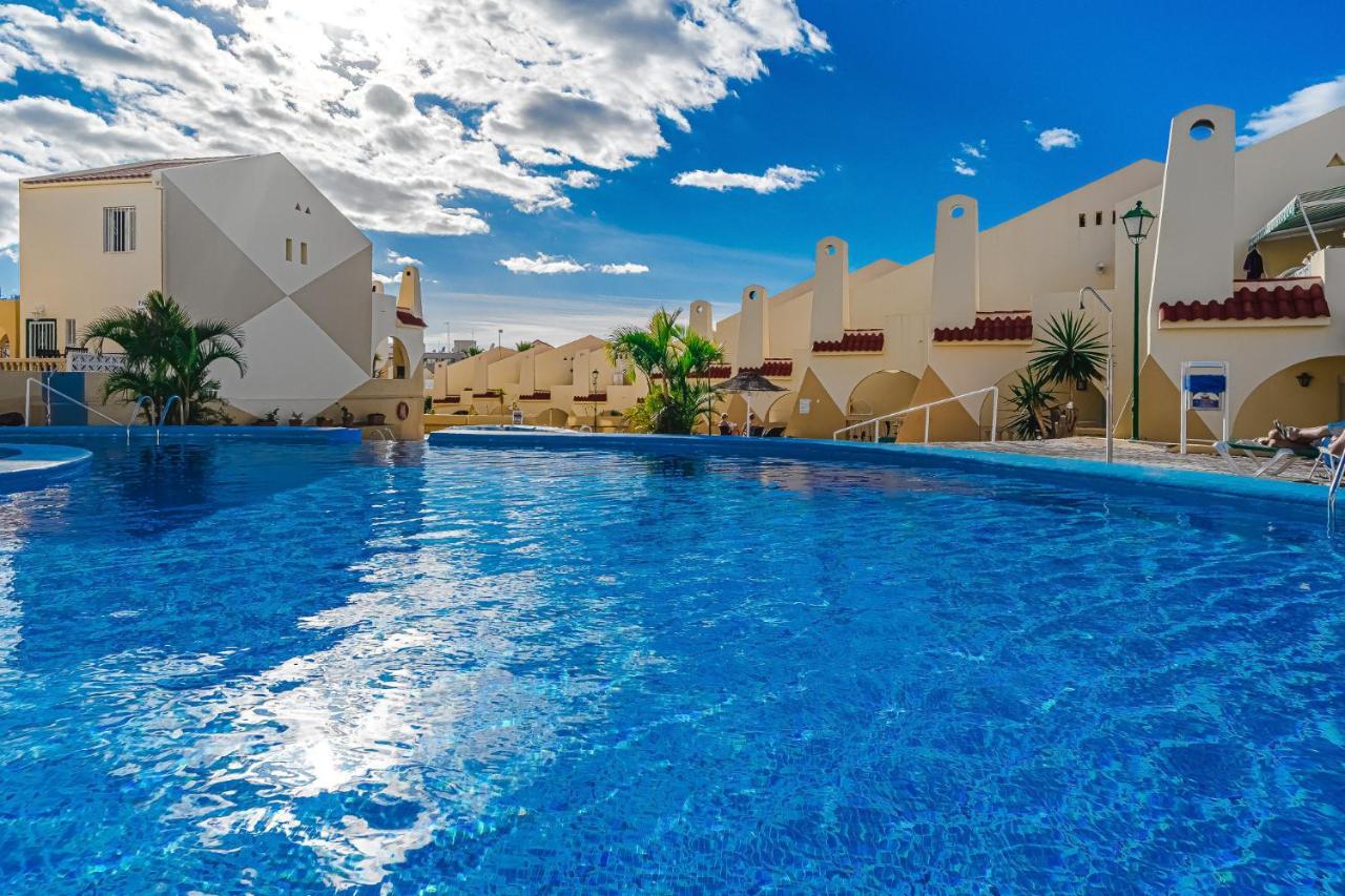 Aircon River Style Pool Best Beach In 200M Mareverde Costa Adeje (Tenerife) Exterior foto