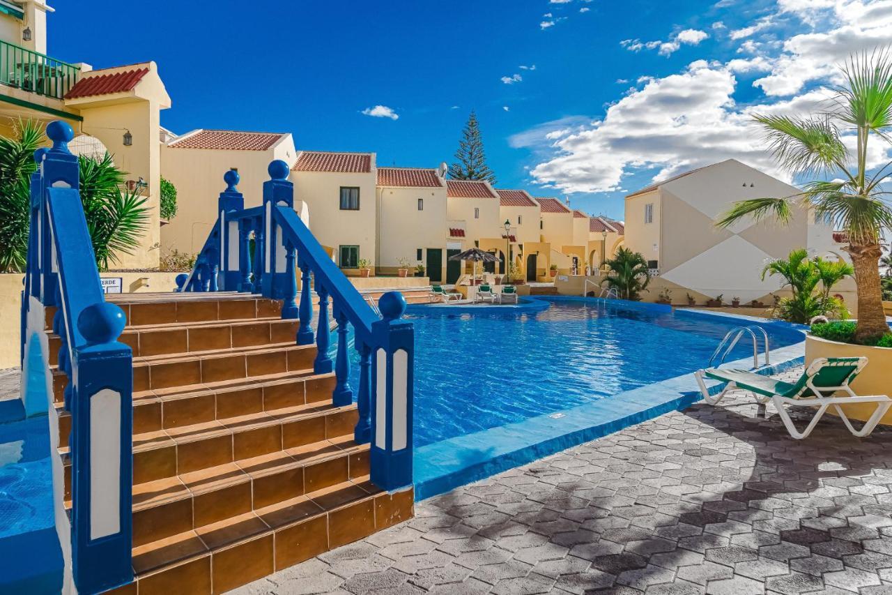 Aircon River Style Pool Best Beach In 200M Mareverde Costa Adeje (Tenerife) Exterior foto