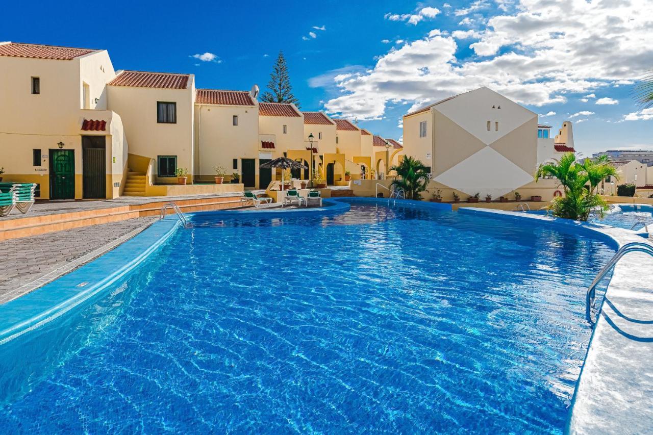 Aircon River Style Pool Best Beach In 200M Mareverde Costa Adeje (Tenerife) Exterior foto